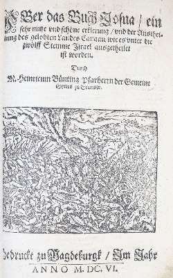 Bild Nr.87: 140-108 Bünting,H.: (Alte Drucke, Handschriften und Theologie)