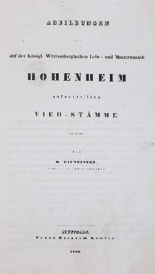 Bild Nr.1: 140-1082 Baumeister,W.: (Land- und Forstwirtschaft, Tierhaltung)