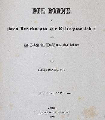 Bild Nr.1: 140-1084 Menzel,A.: (Land- und Forstwirtschaft, Tierhaltung, Imkerei)