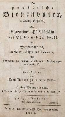 Bild Nr.1: 140-1089 Riem,(J.) u. (J.E.)Werner.: (Land- und Forstwirtschaft, Tierhaltung, Imkerei)
