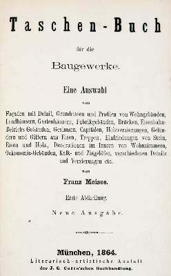 Bild Nr.1: 140-1106 Moises,F.: (Architektur)