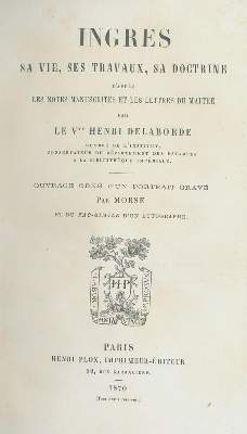 Bild Nr.1: 140-1124 Delaborde,H.: (Ingres)