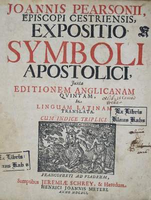 Bild Nr.1: 140-114 Bynaeus,A.: (Alte Drucke, Handschriften und Theologie)