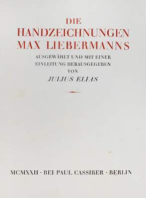 Bild Nr.1: 140-1144 Elias,J.(Hrsg.).: (Liebermann)
