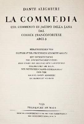 Bild Nr.1: 140-1204 Dante,A.: (Faksimile)