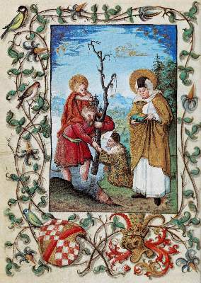 Bild Nr.2: 140-1215 Stundenbuch: (Faksimile)