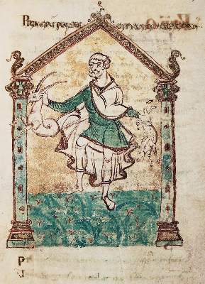 Bild Nr.1: 140-1217 Wandalbert von Prüm.: (Faksimile)
