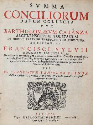 Bild Nr.1: 140-122 Carranza,B.: (Alte Drucke, Handschriften und Theologie)