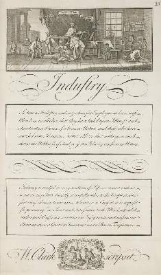 Bild Nr.1: 140-1255 Bickham,G.: (Typographie und Kalligraphie)