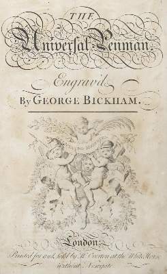 Bild Nr.2: 140-1255 Bickham,G.: (Typographie und Kalligraphie)