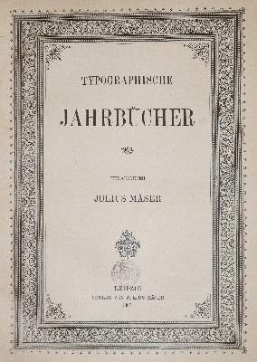 Bild Nr.1: 140-1259 Mäser,J. (Hrsg.).: (Typographie und Kalligraphie)