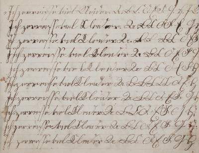 Bild Nr.3: 140-1262 Übungsbuch: (Typographie und Kalligraphie)