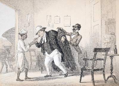 Bild Nr.2: 140-1289 Atkinson,G.F.: (Karikatur, Indien)