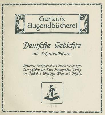 Bild Nr.10: 140-1313 Gerlach's Jugendbücherei.: (Kinder- und Jugendbücher)