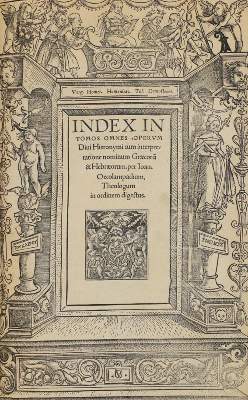 Bild Nr.1: 140-133 Chrysostomus,J.: (Alte Drucke, Handschriften und Theologie)