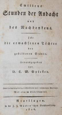 Bild Nr.1: 140-1346 Spieker,C.W.: (Kinder- und Jugendbücher)