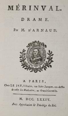 Bild Nr.1: 140-1357 Arnaud,(M.T.M.de Baculard d').: (Literatur und illustrierte Bücher bis 19.Jahrhundert)