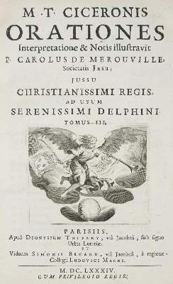 Bild Nr.1: 140-136 Cicero, M. T.: (Alte Drucke, Handschriften und Theologie)