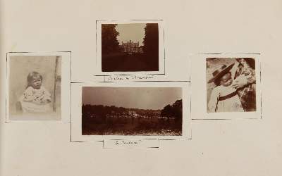 Bild Nr.23: 140-1393 Rotbraunes Leder-Album: (Einband)