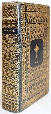 Bild Nr.1: 140-1396 Schwarzer Ledereinband: (Einband)