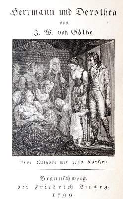 Bild Nr.1: 140-1413 Goethe,J.W.v.: (Literatur und illustrierte Bücher bis 19.Jahrhundert)