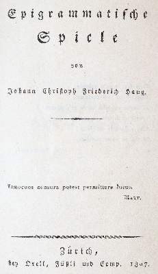 Bild Nr.1: 140-1432 Haug,J.C.F.: (Literatur und illustrierte Bücher bis 19.Jahrhundert)