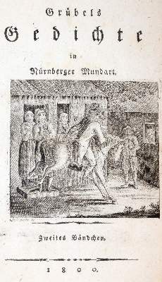 Bild Nr.1: 140-1493 Grübel,(J.K.).: (Mundart)