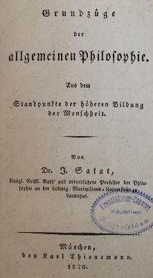 Bild Nr.1: 140-1512 Salat,J.: (Literatur und illustrierte Bücher bis 19.Jahrhundert)
