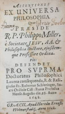 Bild Nr.1: 140-1515 Schieringer,R.: (Literatur und illustrierte Bücher bis 19.Jahrhundert)
