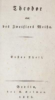 Bild Nr.1: 140-1556 (Wette,W.M.L.de).: (Literatur und illustrierte Bücher bis 19.Jahrhundert)