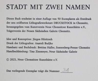 Bild Nr.1: 140-1584 Stadt mit zwei Namen.: (Chemnitzer Kunsthütte)
