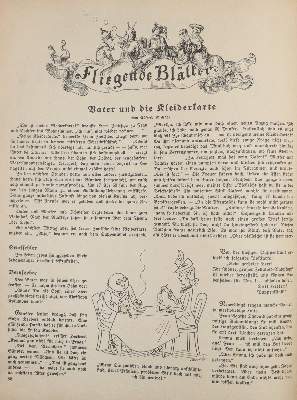 Bild Nr.1: 140-1613 Fliegende Blätter.: (Literatur und illustrierte Bücher 20.Jahrhundert - Alte Literatur in modernen Ausgaben)