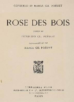 Bild Nr.1: 140-1622 Gil Roesset,C. u. M.: (Literatur und illustrierte Bücher 20.Jahrhundert - Alte Literatur in modernen Ausgaben)