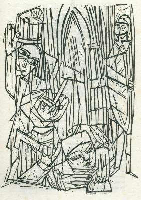 Bild Nr.2: 140-1627 Marienkirche in Reutlingen, Die.: (Grieshaber)