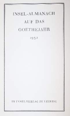 Bild Nr.1: 140-1640 Inselbücherei.: (Insel-Verlag)
