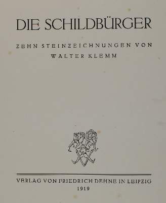 Bild Nr.2: 140-1654 Klemm,W.: (Literatur und illustrierte Bücher 20.Jahrhundert - Alte Literatur in modernen Ausgaben)