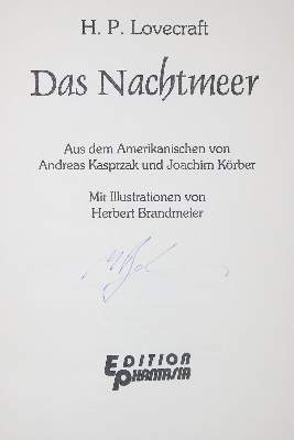 Bild Nr.1: 140-1663 Lovecraft,H.P.: (Modern literature and illustrated books 20th century)