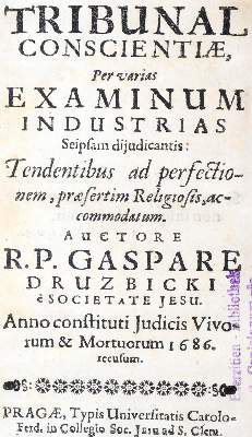 Bild Nr.1: 140-171 Druzbicki,K.: (Alte Drucke, Handschriften und Theologie)