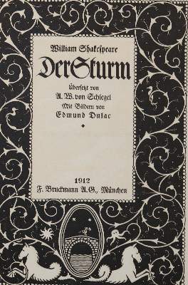 Bild Nr.1: 140-1726 Shakespeare,W.: (Literatur und illustrierte Bücher 20.Jahrhundert - Alte Literatur in modernen Ausgaben)