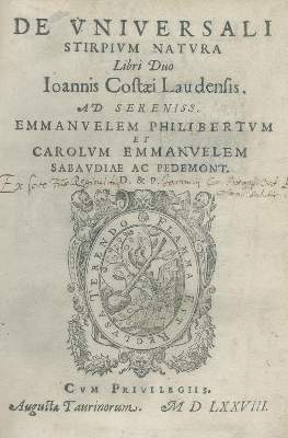 Bild Nr.1: 140-1746 Costeo,G.: (Botanik)