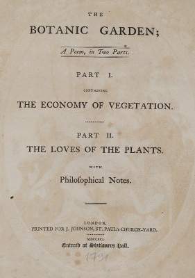 Bild Nr.1: 140-1747 (Darwin,E.).: (Botanik)