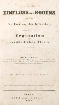 Bild Nr.1: 140-1776 Unger,F.: (Botanik)