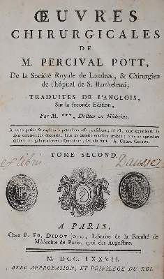Bild Nr.1: 140-1794 Pott,P.: (Medizin, Chirurgie)