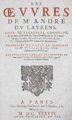 Bild Nr.3: 140-1826 Laurens,A.du.: (Medizin)