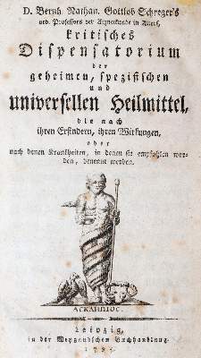 Bild Nr.1: 140-1845 Schreger,B.N.G.: (Medizin, Pharmazie)