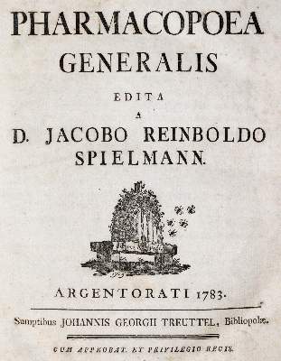 Bild Nr.1: 140-1846 Spielmann,J.R.: (Medizin, Pharmazie)