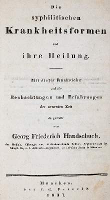 Bild Nr.2: 140-1872 Handschuch,G.F.: (Medizin, Syphilis)