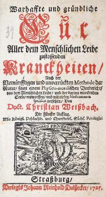 Bild Nr.1: 140-1878 Weißbach,C.: (Medizin)