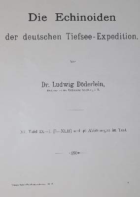 Bild Nr.1: 140-1892 Döderlein,L.: (Zoologie)