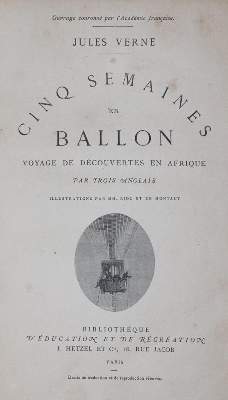 Bild Nr.1: 140-1947 Verne,J.: (Verschiedene Gebiete - Varia, Aeronautik, Ballonica)